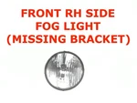 Clear Oem Front Driving Fog Light/lamp 4R33-15A255-AH, 4R33-15A254-AH Lh Or Rh. Fixed Price $20.00.