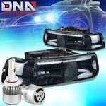 Smoked Housing Tint Lens Headlight+white Led 9006 Hid W/fan Fit 99-02 Silverado. Fixed Price $69.69.