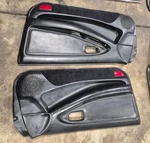 MK2 Toyota MR2 Turbo Door Panels Pair Black Leather Power Cards Usdm SW20 91 95. Fixed Price $595.00.