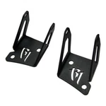 Rigid Industries 40331 A-pillar Kit Mounts Set Of DUALLY/D2 For Jeep Jk. Fixed Price $107.99.