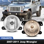 For 2007-2011 Jeep Wrangler Jk Front Clear Lens Halogen Fog Lights Lamps Pair. Fixed Price $31.99.