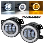 2X 4" Inch Round Led Fog Lights Driving Lamps For Jeep Wrangler Jk Tj Cj. Fixed Price $38.99.