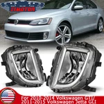 Fog Lights For 10-14 Vw Volkswagen Gti MK6 11-15 Jetta Bumper Lamp Clear Len. Fixed Price $47.99.
