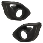 Pair Of Front Fog Light Trims 2013-2015 Mitsubishi Outlander Rvr 8321A514. Fixed Price $83.12.