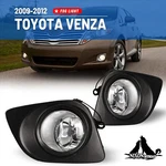 Clear Glass Lens Fog Lights For 2009 2010 2011 2012 Toyota Venza Wirings Switch. Fixed Price $47.99.