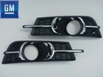 Chevy Cruze 2011-2014 Front Bumper Insert Fog Light Lamp Hole Covers Left Righ. Fixed Price $109.99.