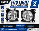 Fog Light Lamp Assembly Set H11 Halogen 4F9Z-15200-AA Ford Lincoln New. Fixed Price $89.99.