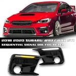 For 2018-2020 Subaru Wrx/sti Jdm Style Fog Light Cover Bezel Kit Drl Switchback. Fixed Price $157.79.