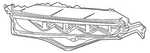 Genuine Ford Lamp Assembly Fog Front KA1Z-15201-A. Fixed Price $267.93.
