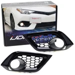 Pair Lh & Rh Side Oem-spec Gloss Fog Lamp Bezel Covers For Scion Im, Corolla. Fixed Price $34.09.