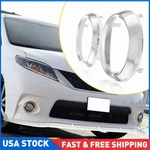 For 2011-2017 Toyota Sienna Se Limited Front Bumper Fog Light Cover Chrome 2X. Fixed Price $17.09.