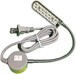 Light Magnetic Mounting Base Gooseneck With Power Cord 20 Led 110V. Fixed Price $19.99.