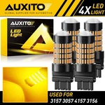 6X Auxito 3157 Led Turn Signal Reverse Light Canbus Bulbs Parking Lamp Amber Eoa. Fixed Price $51.29.