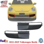 Fits Volkswagen Beetle 2012-2019 Fog Light Covers Driver & Passenger Side Pair. Fixed Price $65.49.
