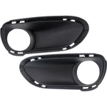 Fog Light Trim Set For 2011-2014 Porsche Cayenne Left & Right Textured Black 2PC. Fixed Price $31.09.