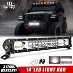14 Inch Slim Led Light Bar Off Road Driving Boat Suv Atv Truck Spot Flood Beam. Fixed Price $29.59.