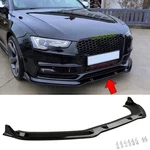 For 2008-2017 Audi A5 8T 8F S5 S-line Front Bumper Lip Splitter Glossy Black. Fixed Price $98.54.
