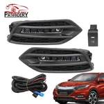 Pair Fits For 2019-2022 Honda Hr-v Hrv Front Bumper Led Fog Lights Lamps Drl. Fixed Price $48.31.