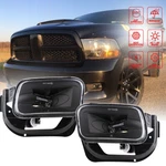 Pair Black Led Fog Lights For Dodge Ram 1500 2009-2012 2500 3500 2010-2018. Fixed Price $98.99.