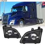 Fit For 2018+ Volvo Vnl Pair Front Bumper Fog Lights Lamps Led Black Housing. Fixed Price $138.99.