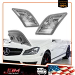 For 2008-2011 Mercedes Benz W204 C-class Sedan Clear Bumper Side Marker Lights. Fixed Price $11.49.