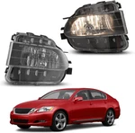 For 2006-2011 Lexus Gs 300 350 430 450H 460 Fog Lights Driving Lamps Clear Lens. Fixed Price $57.99.