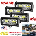 1/2/4 7"1600W Led Work Light Bar Flood Spot Combo Fog Lamp Offroad Driving Truck. Fixed Price $20.87.