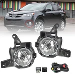 For 2013-2015 Toyota RAV4 Pair Front Bumper Fog Lights Lamps+wiring+switch Kit. Fixed Price $22.44.