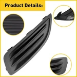 Pcs Fog Light Cover Cap Driver Left Side Black 2014-2019 Fiesta Ford Parts. Fixed Price $14.99.