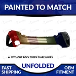 New Painted To Match Unfolded Front Bumper For 2017-2020 Nissan Pathfinder. Fixed Price $367.98.