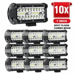10X 7"INCH Led Work Light Bar 4WD Offroad Spot Pods Fog Atv Suv Utv Driving Lamp. Fixed Price $94.99.
