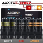 Auxito 3157 3156 Led Bulb Backup Reverse Turn Signal Brake Light Red+amber+white. Fixed Price $33.24.