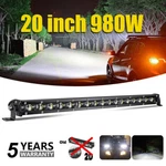 20 Inch Ultra-thin Led Light Bar Combo Beam Super Slim Atv IP68 12V Waterproof. Fixed Price $31.99.