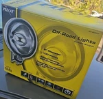 Pilot Off-road Ligjts 100 Watt 6" Diameter NV-802CP. Fixed Price $59.00.