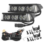 2X 7" Side Shooter Led Work Light Bar Spot Flood Combo Pods Driving Off Road 12V. Fixed Price $54.95.