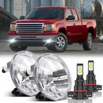 Pair Led Fog Lights Bumper Lamps For Gmc Sierra 1500 2500HD 3500HD 2007-2013. Fixed Price $40.99.