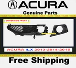 13 14 15 Acura Ilx Oem Fog Light Front Bumper Cover Trim Grille Driver Side Set. Fixed Price $118.45.