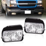 Boine Fog Lights Compatible With 2003 2004 2005 2006 2007 Chevy Black. Fixed Price $51.65.