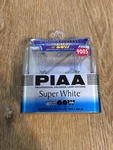Piaa 9005 HB3 Head Lamp Replacement Bulbs Super White H-82E 19605. Fixed Price $39.99.