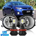 For Toyota Corolla 2009-2016 Front Bumper Fog Light LAMPS+H11 Led Bulb Pair. Fixed Price $47.52.