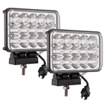 Lightronic 4X6 Inch Rectangular Offroad Led Fog For Jeep Truck Tractor. Fixed Price $89.64.