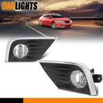 Fit For 2016-2018 Nissan Altima 4DR Front Bumper Fog Lights Lamps Assembly L+r. Fixed Price $34.98.
