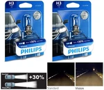 Philips Vision 30% H3 55W Two Bulbs Fog Light Replacement Stock Upgrade Halogen. Fixed Price $19.95.