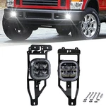 Front Driving Bumper Led Fog Lights Ford F-250 F-350 F-450 F-550 Super Duty. Fixed Price $89.99.