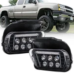 Led Fog Lights With Drl Compatible For Chevy Silverado 1500/2500HD/3500HD 200.... Fixed Price $128.19.