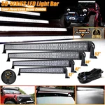 Auxbeam 22/32/42/50/52" 5D Lens Curved Stright Led Light Bar Combo Offroad Lamp. Fixed Price $165.99.