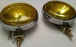 Vintage Car Truck Van Bumper Mount Round Chrome Fog Lights Bmw E30 E10 2002TII. Fixed Price $178.59.