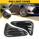 Pair Front Bumper Fog Light Lamp Cover Bezel For 2017 2018 2019 Toyota Corolla. Fixed Price $16.99.