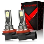 2X Ajhgfow H9 H8 H11 Led Headlight Kit High Low Beam Bulbs Fog 6500K White. Fixed Price $9.90.