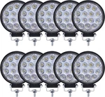 Led Work Lights For Truck Muvkqc 4.5INCH Round 4.5INHC 42W-10PCS, White. Fixed Price $76.24.